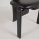 Set of 4 dining chairs "Totem" by Torstein Nilsen