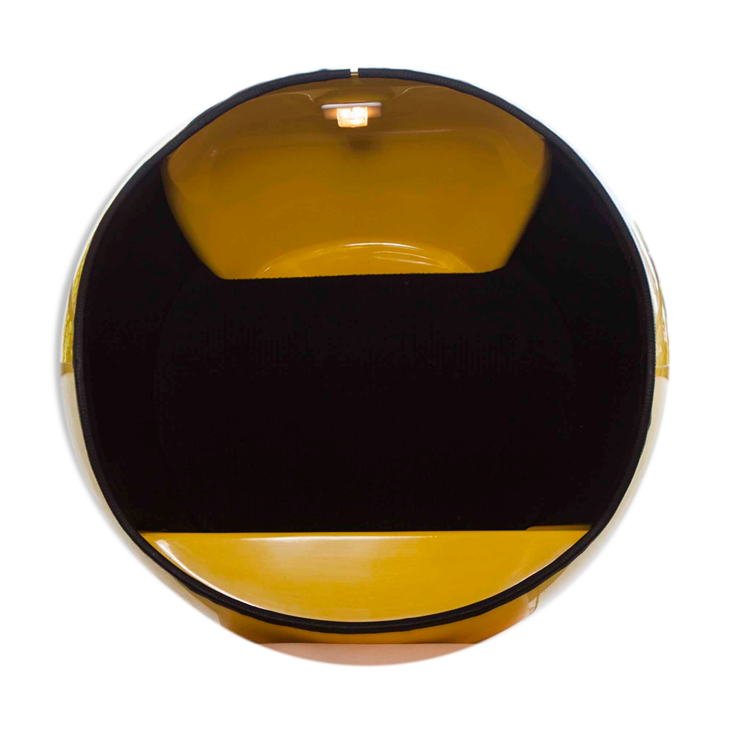 1970 fiberglass telephone booth with light