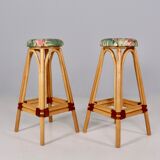 Bar & tabourets en bambou