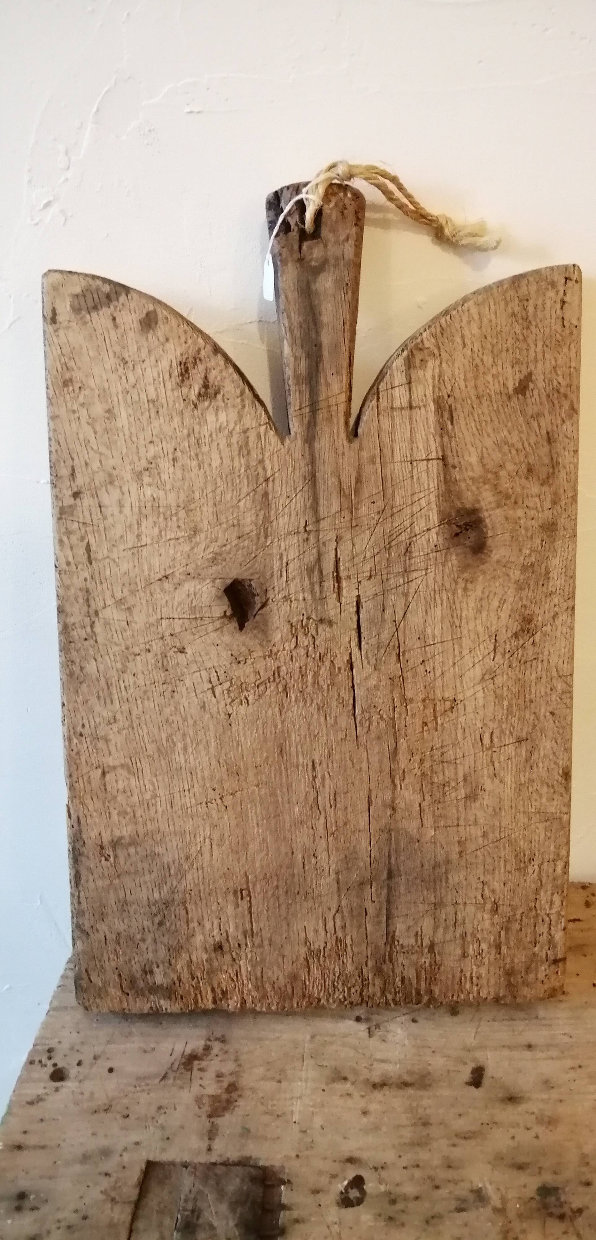 Old wooden cutting board