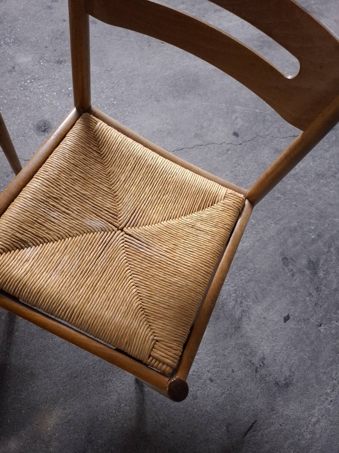 Set of 4 Dal Vera design chairs, Italy, 60s, 70s