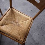 Set of 4 Dal Vera design chairs, Italy, 60s, 70s