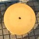 Decorative plaster column - gold lamp base - Creation JP France
