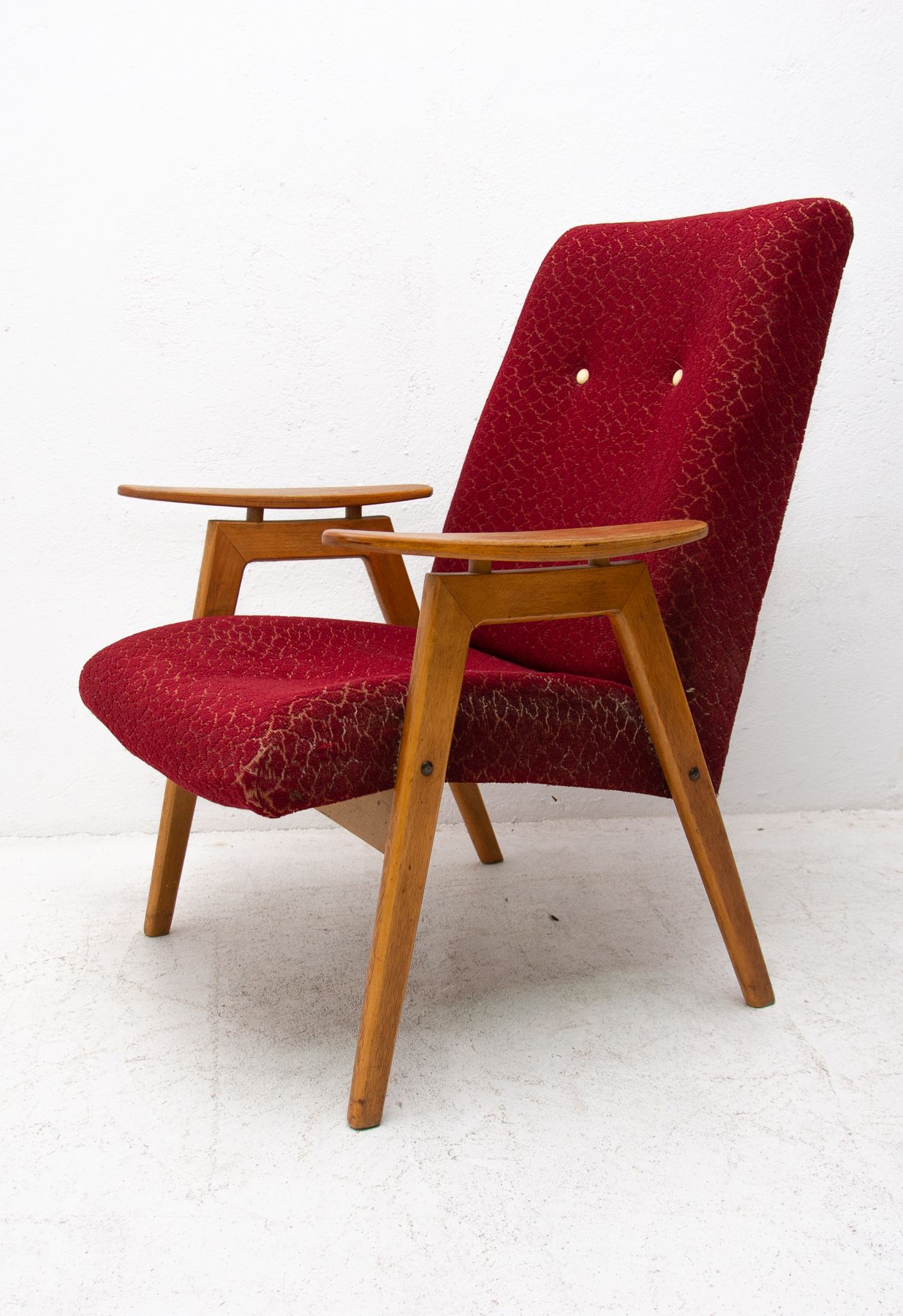 Pair of armchairs by Jaroslav Šmídek for UP závody, 1960´s