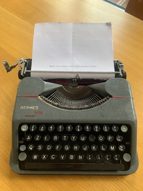 Hermes Baby typewriter