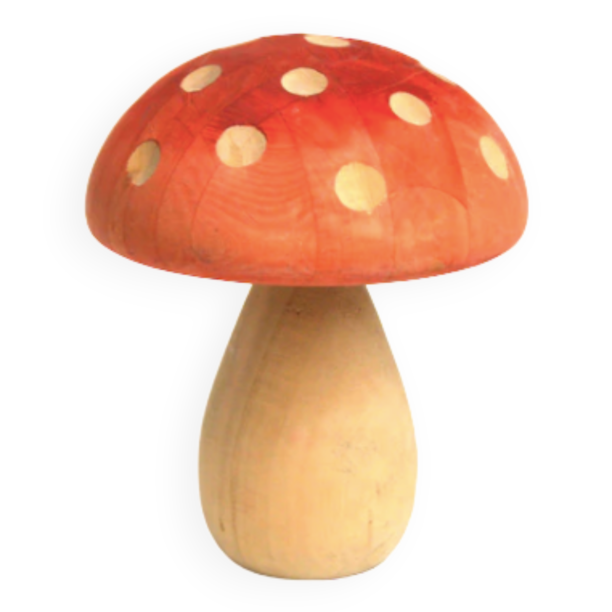 Wooden mushroom