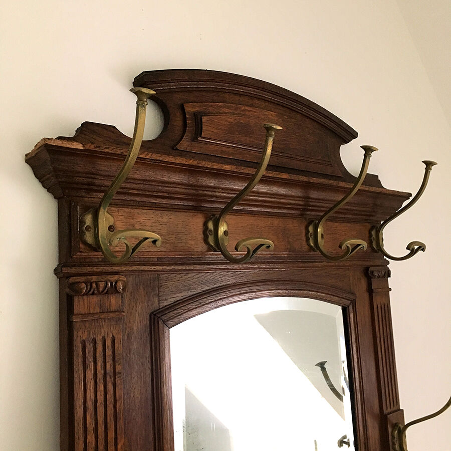 Cloakroom coat rack vintage 30s