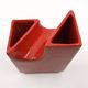 Vase with 2 necks by Roberto Rigon for Bertoncello • Italy • Circa 1970
