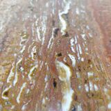 Travertine coffee table red design