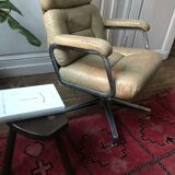 Leather armchair 70's