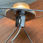 Poliedra table lamp from the Italian space age by Felice Ragazzo for Guzzini