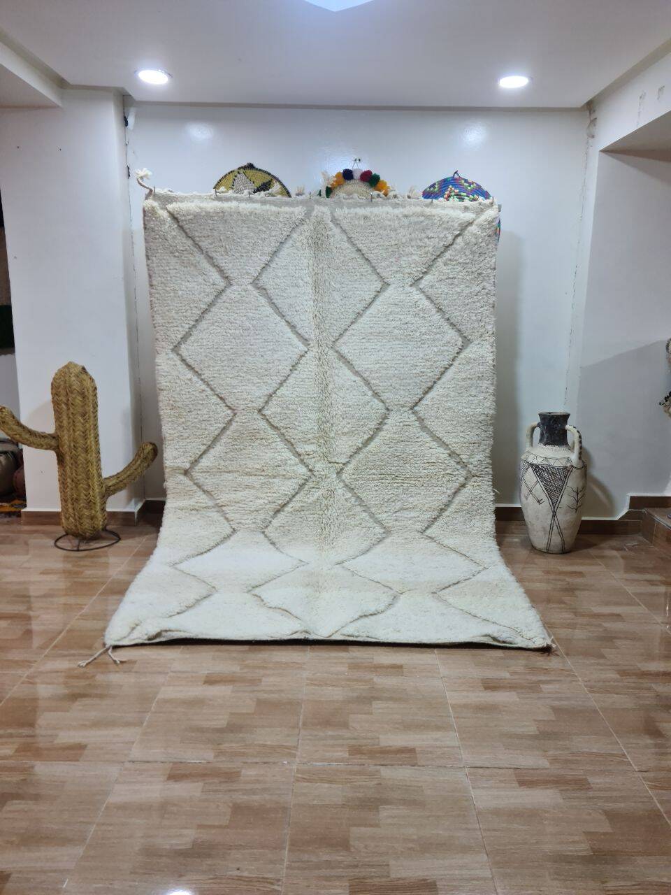 Beni Mrirt Rug 100% Natural Wool – Luxury and Berber Craftsmanship