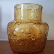 Vase en verre vintage