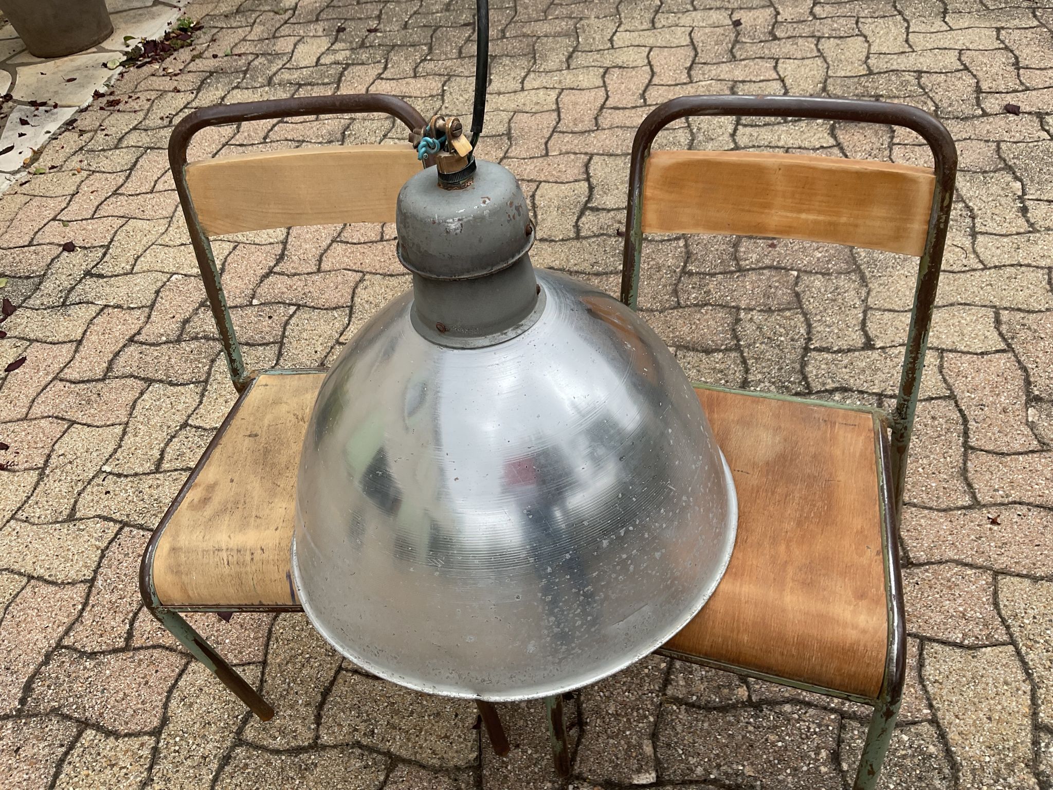 XL industrial pendant lamp