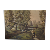 Country scene