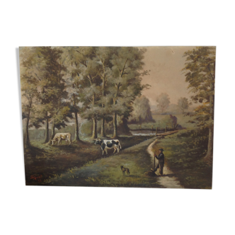 Country scene