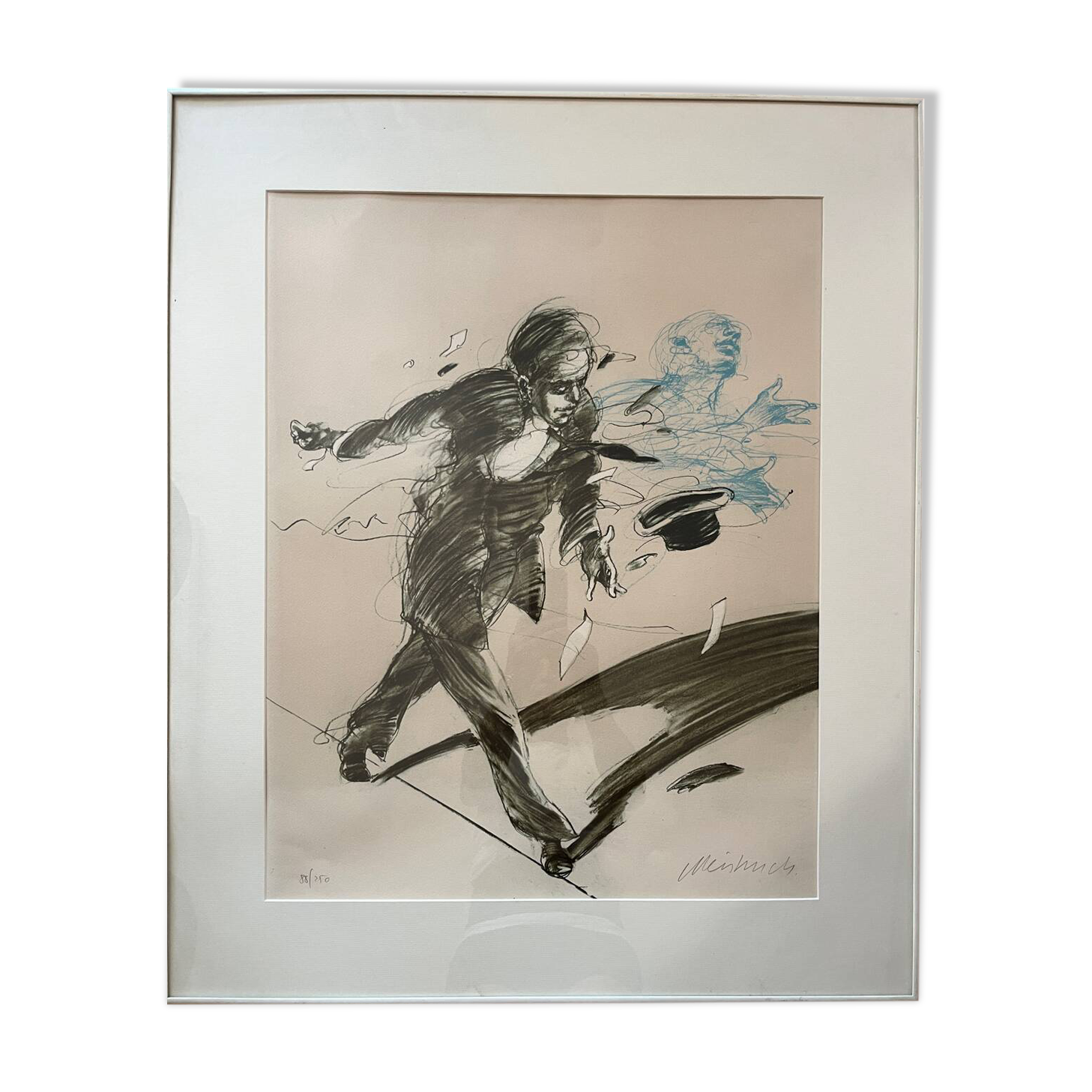 Lithograph by Weisbusch, signed