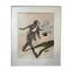 Lithographie de Weisbusch signée