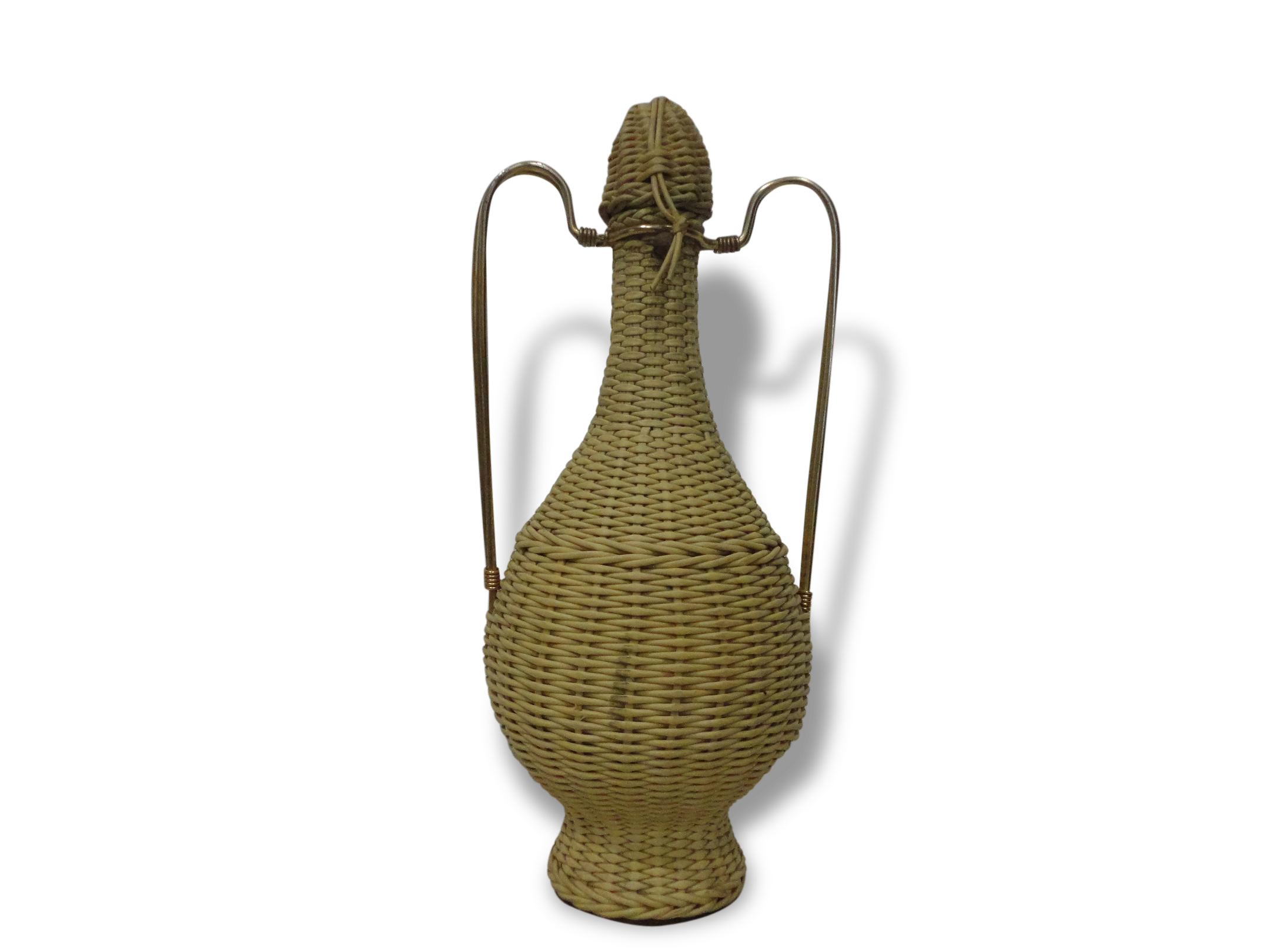Bottle vintage "Scoubidou" beige