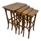 Tables gigognes en bois courbé par Thonet