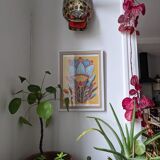 illustration fleurs jaune