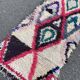Vintage azilal berber carpet 75x160 cm