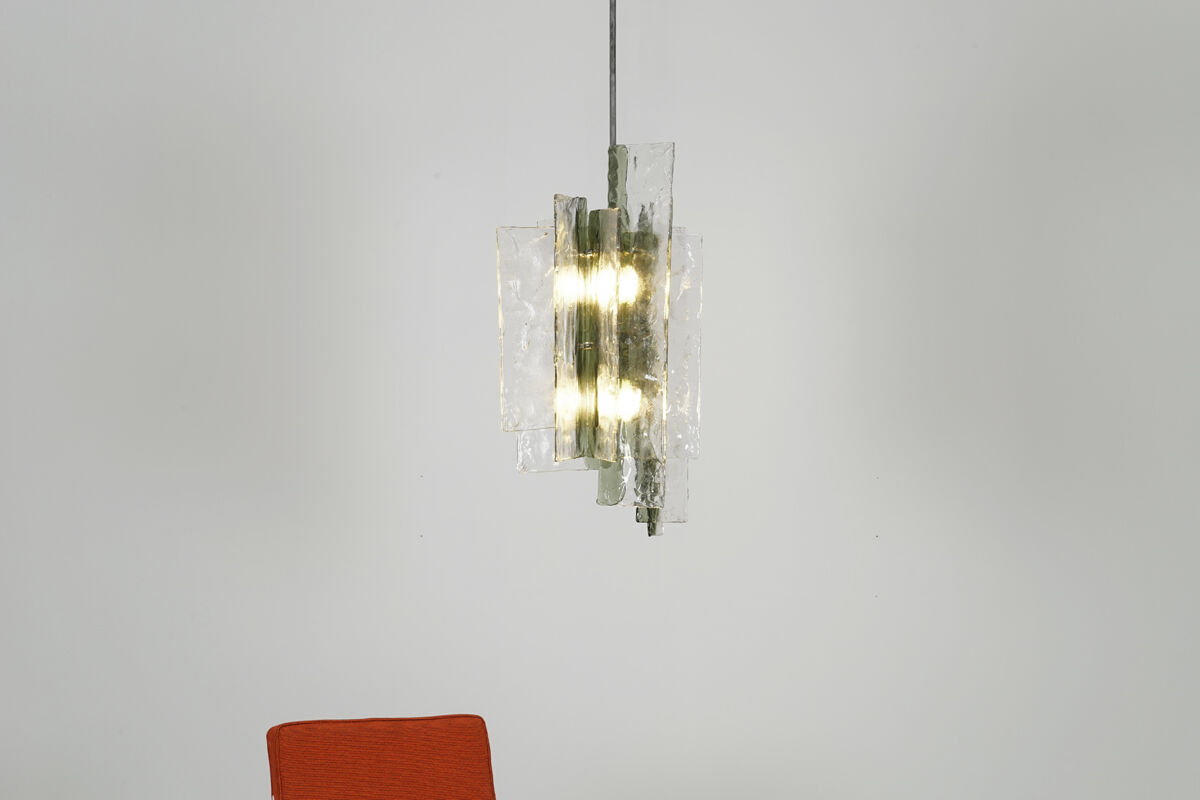 Suspension LS199 by Carlo Nason for Mazzega circa 1960