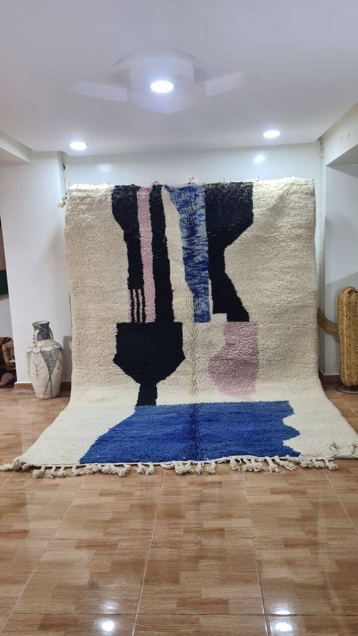 Handmade Beni Ouarain rug 300x200 cm