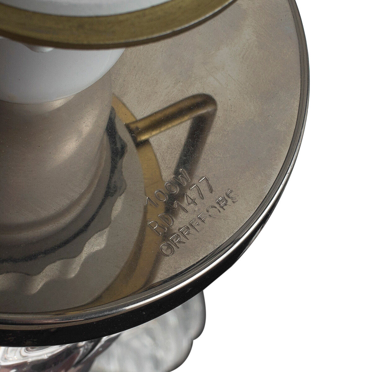 Paire de pieds de lampe de table modèle RD-1477 de Carl Fagerlund pour Orrefors