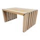 Slat Bench Coffee Table by Walter Antonis for 't Spectrum, 1970s