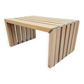 Slat Bench Coffee Table by Walter Antonis for 't Spectrum, 1970s