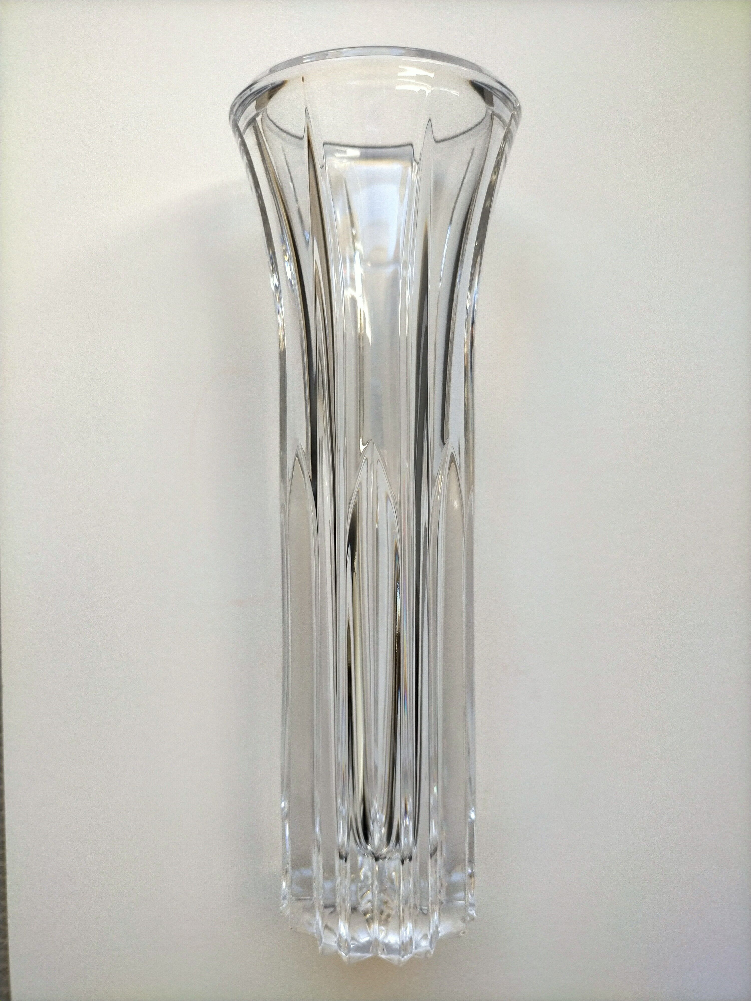 Vase cylindre en cristal