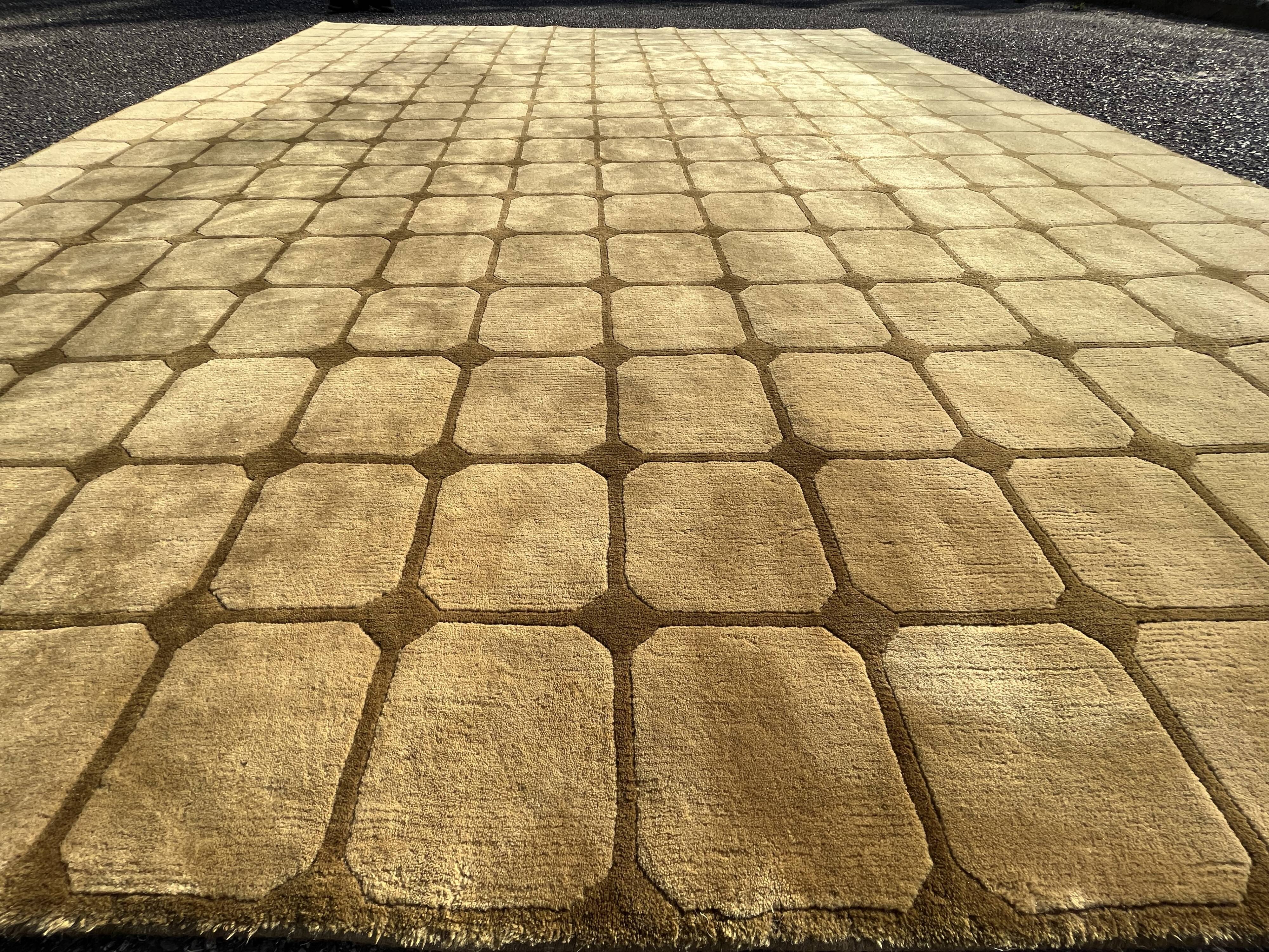 Modern Art Deco Style Carpet