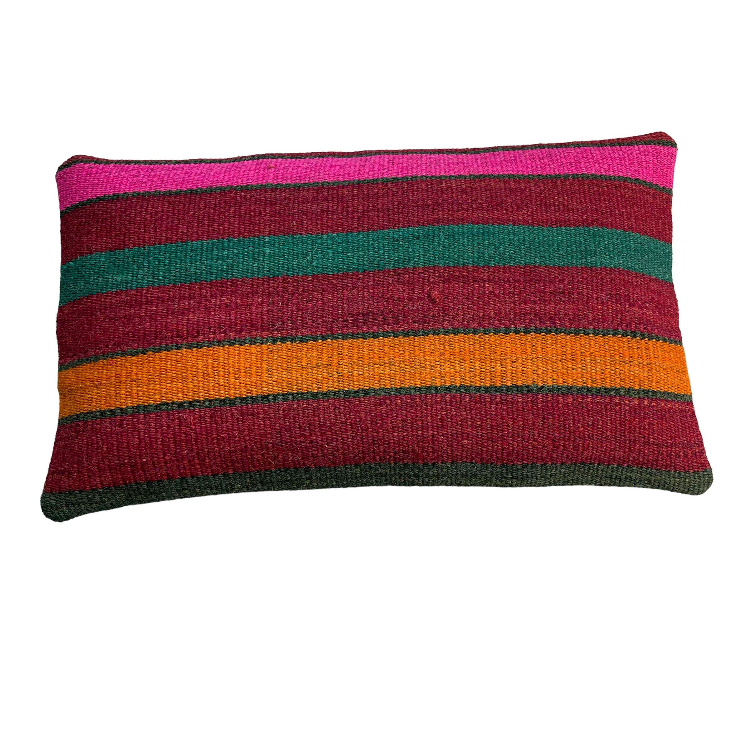 Vintage turkish handmade cushion cover , 30 x 50 cm