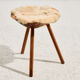 Tabouret de traite artisanal