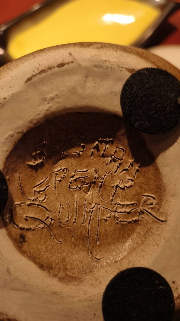 Lot de bougeoirs en céramique - Bastian le Pemp - Quimper