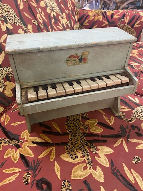 Antique toy piano