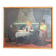 Oil painting canvas A.Simard 1945