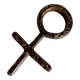 Bronze Venus symbol