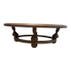 Round coffee table Roger Capron Vallauris - Model "Les Herbiers" - Diameter