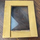 Carved wooden frame