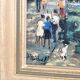Old painting Oil Paris Montmartre signed André Michel 70's