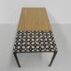 Vintage coffee table, tile table
