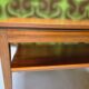 Teak serving table with casters, 1970s