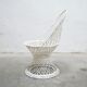 Garden table and 5 vintage fiberglass chairs by Russell Woodard