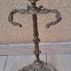 Bronze fireplace support and accessories