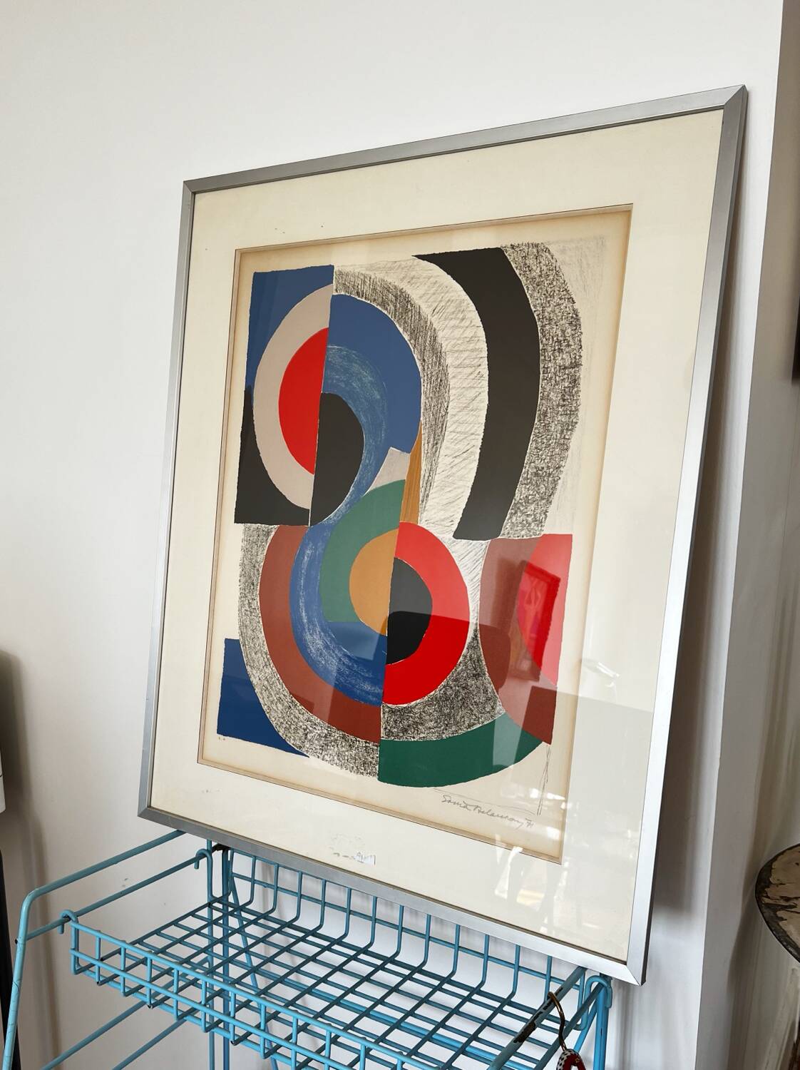 Sonia Delaunay – EP “Hippocampe” Rare lithograph, signed artist’s proof (1971)