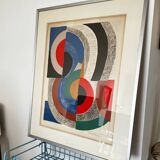 Sonia Delaunay – EP “Hippocampe” Rare lithograph, signed artist’s proof (1971)