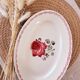 oval plate Badonviller
