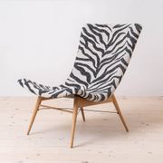 Lounge Chair by Miroslav Navratil, 1959, Reupholstered in Kvadrat Fabric